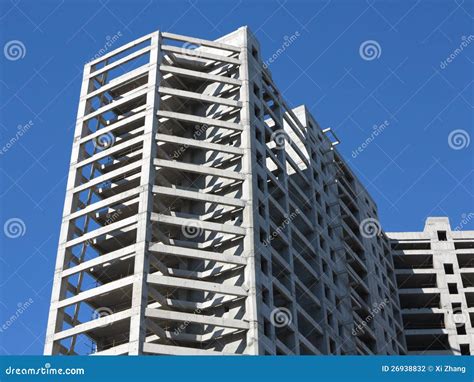 Building Concrete Structure Stock Photo Image Of Office Detail 26938832