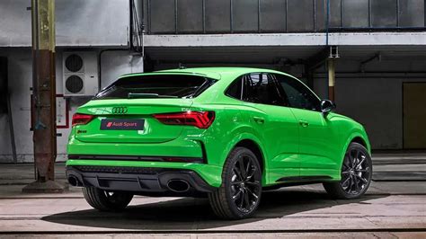 Audi Rs Q3 Sleeker Sportback Arrive With 394 Hp Hit 60 In 45 Seconds