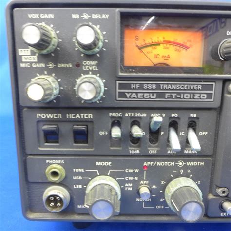 ヤフオク 梱百s6071 通電確認のみ Yaesu Ft 101zd Hf無線