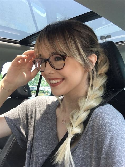 French braid that fringe to get it out of your face, of course. Acacia Brinley's Photo | Pradux