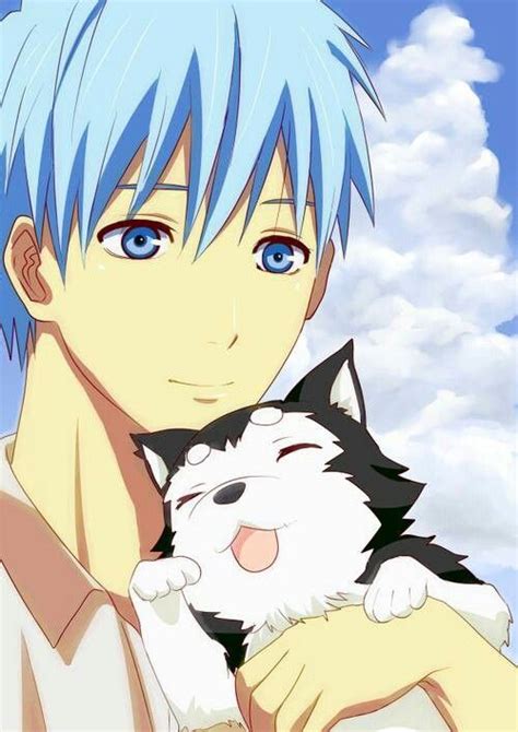 What A Lovely Picture Of Kuroko And Nigou Cute With