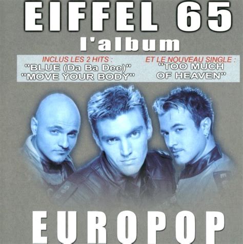 Eiffel 65 Europop Cd Album Reissue Discogs