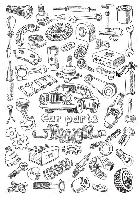 Parts Of A Car Worksheet