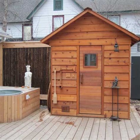 Diy Outdoor Sauna Build Kyoko Jewett