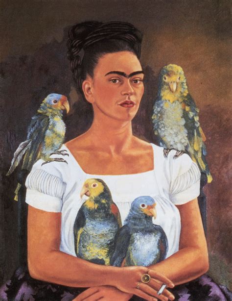 Yo Y Mis Pericos C 1941 Art Pinterest Frida Kahlo Paintings