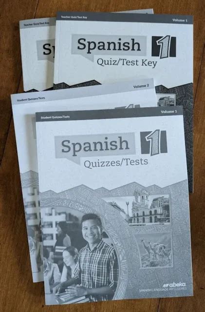 Abeka Spanish 1 Quizzes And Tests Books Student And Teacher 2020