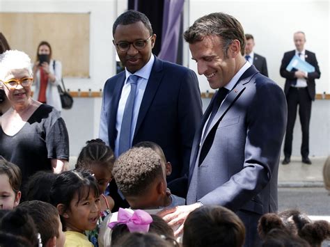 Ecole à Marseille Emmanuel Macron Expérimente Sans Convaincre Challenges