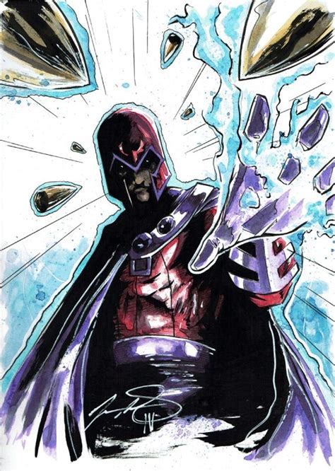 Magneto By Matt Slay Marvel Comics Art Marvel Villains Superhero Art