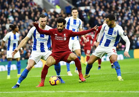 Brighton vs Liverpool: kick-off time, channel guide and live stream details