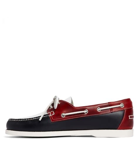 Color Block Boat Shoes Brooks Brothers