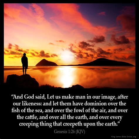 Instantly download your resized image. Genesis 1:26 Inspirational Image