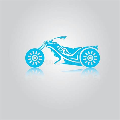 Diseño De La Motocicleta Ilustración Del Vector Ilustración De