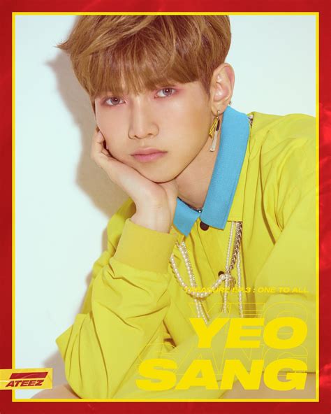 YEO SANG ATEEZ Treasure Ep Ateez Photoshoot Ateez Treasure Ep