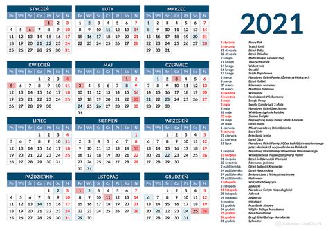 kalendarz feb 2021: kalendarz dni wolnych od pracy 2021