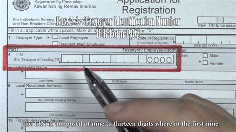 However, many national governments will not. Box#4 - Taxpayer Identification Number - YouTube
