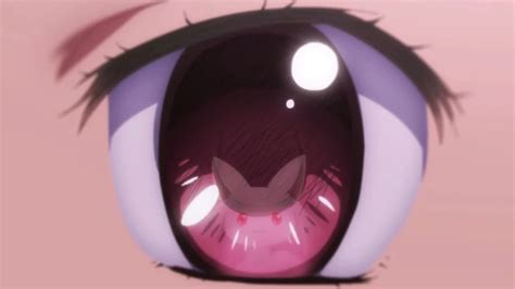 Anime Female Eye Reflections
