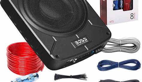 Amazon.com: BOSS Audio BAB10K 10 Inch Amplified Car Subwoofer/Wiring