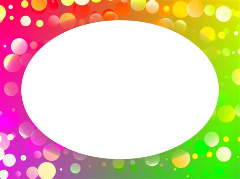 Rainbow Circle Border Free Stock Photo Public Domain Pictures