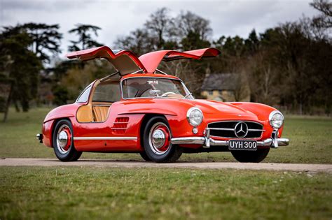 Early 1954 Mercedes 300sl Gullwing Features Tasteful Upgrades