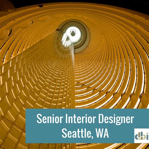 Job Of The Week Senior Interior Designer Seattle