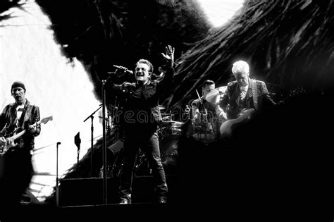 2017 U2 Joshua Tree World Tour 30th Anniversary Editorial Photo Image