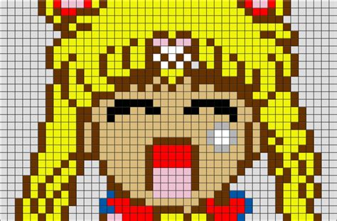 Sailor Moon Pixel Art Brik