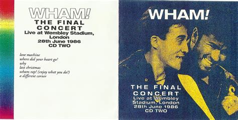 Tube Wham 1986 06 28 Wembley Stadium London Uk Audflac