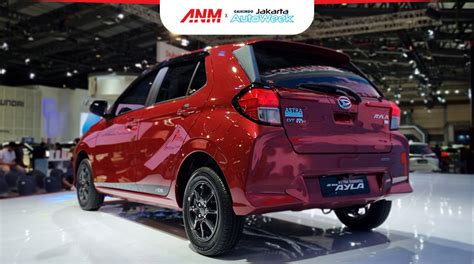 Daihatsu Ayla 2023 Gaikindo Jakarta Auto Week Gjaw Harga Ads Rear