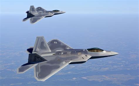 F 22 Raptor Military Aircraft Aircraft Us Air Force Wallpapers Hd