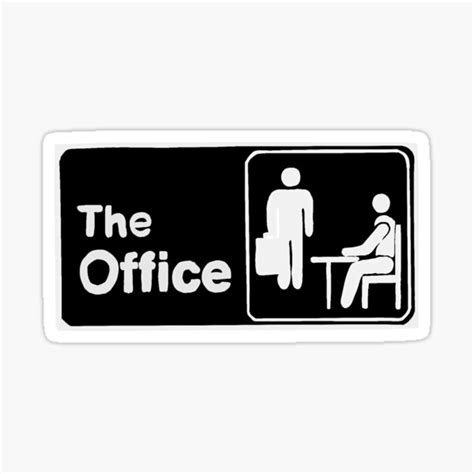 The Office Sticker Sticker For Sale By Imalouf17 Redbubble