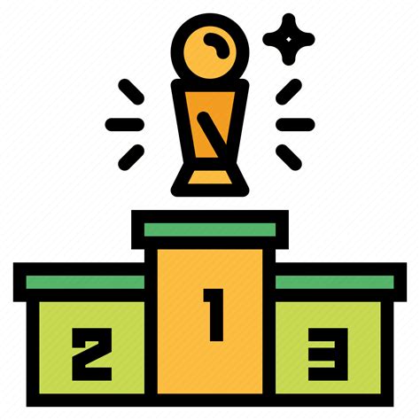 Award Champion Podium Winner Icon Download On Iconfinder