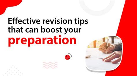 Effective Revision Tips That Can Boost Your Preparation Made Easy