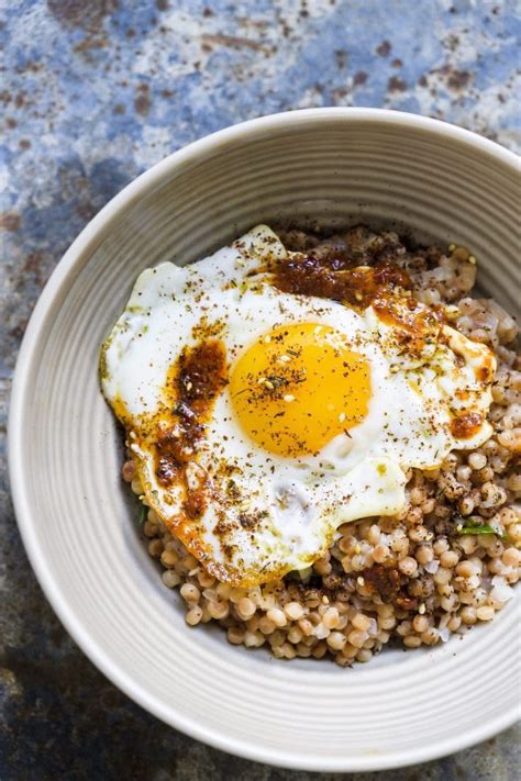 Couscous with roasted garlic & basil tip: Pin on Grains