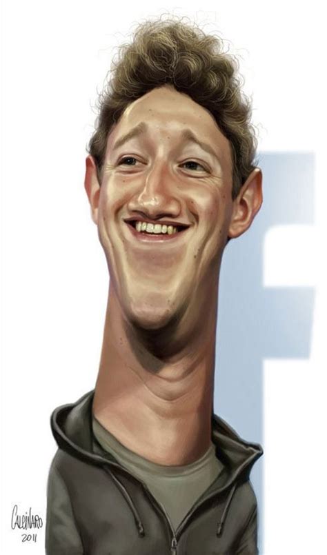 Mark Zuckerberg Funny Caricatures Celebrity Caricatures Celebrity