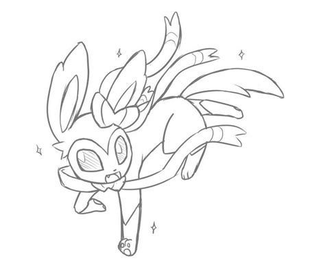Sylveon Pokemon Coloring Pages Free Pokemon Coloring Pages