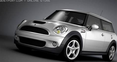 Mini Cooper Clubman 3d Model