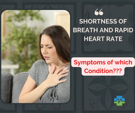Shortness Of Breath And Rapid Heart Rate Are Symptoms Of Which