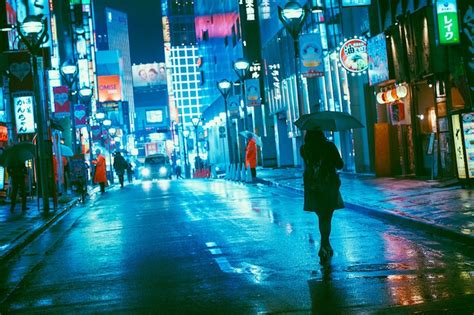 Tokyo At Night Awash In Neon Light By Photographer Masashi