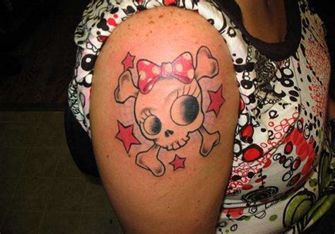 26 Different Girly Skull Tattoos Creativefan