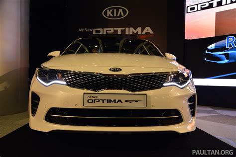 Kia Optima Gt Launched In Malaysia 242 Hp Rm180k Kia Optima Gt