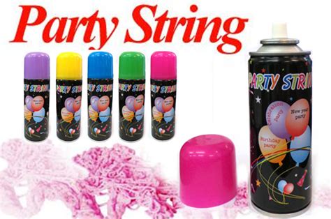 Party String Spray Can