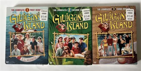 Gilligans Island The Complete First Second And Third Season Dvd 1 2 3