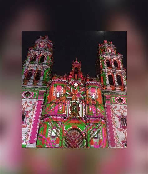 Potosinos y turistas disfrutan de la Fiesta de Luz en SLP San Luis Potosí