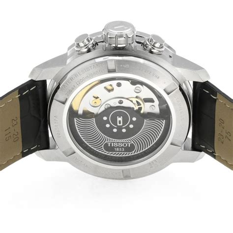 Tissot Chronograph Prc200 Mens Watch T0554271605700 Black Watchshop