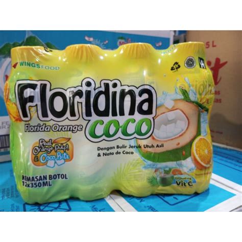 Jual Floridina Coco 350ml 1 Pack Isi 12 Botol Minuman Kelapa