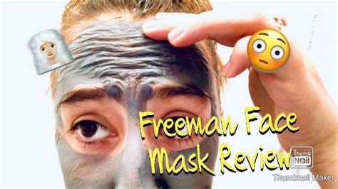 Freeman Face Mask Review Youtube