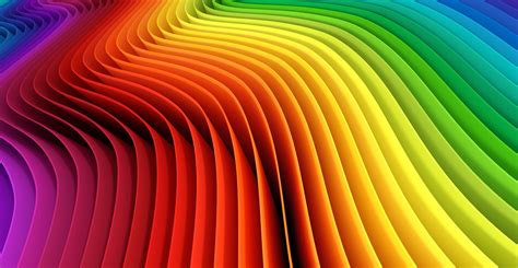 Abstract Wavy Lines Colorful Wallpapers Hd Desktop And