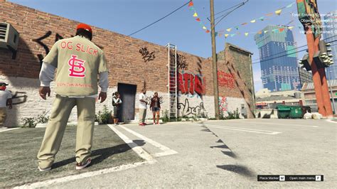Bloods Hood Day Gang Outfit For Franklin Gta 5 Mods