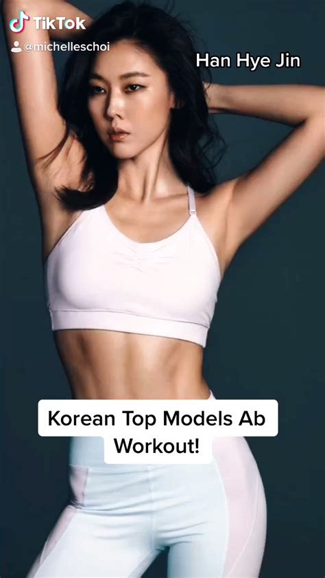KOREAN TOP MODEL AB WORKOUT Zawsa