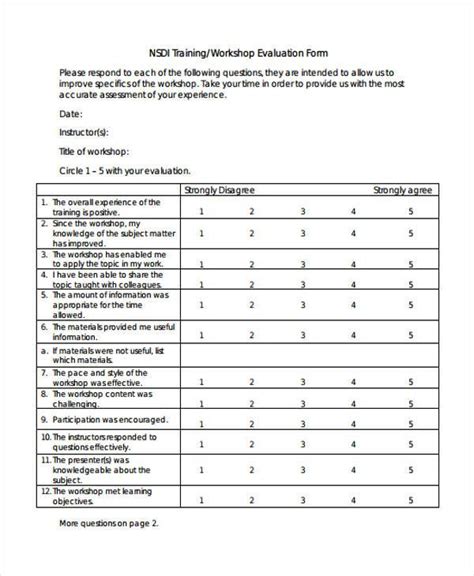 Free 10 Sample Technical Evaluation Forms In Pdf Ms Word Excel